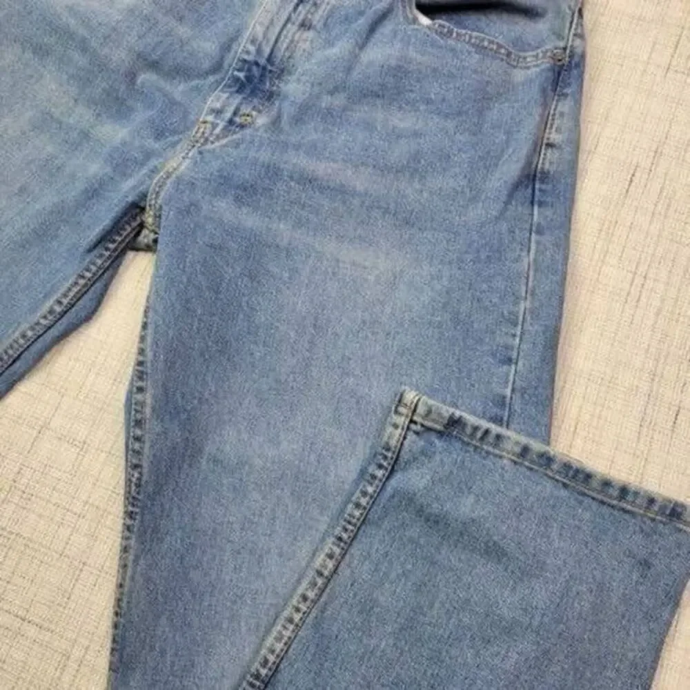 Levi's Men's Light Wash Straight-Leg Denim‎ Blue Jeans Size 36/34